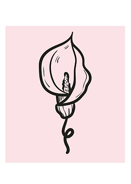 Botanical Abstract flower