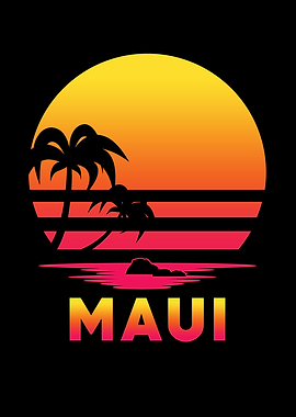 Maui Retro Beach