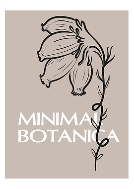 Minimal floral Botanica