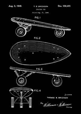 Skateboard Patent