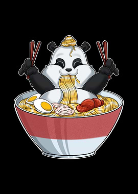 Kawaii Panda Japan Ramen