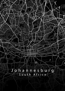Johannesburg City Map