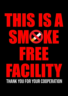 No Smoking Wall Sign Decor