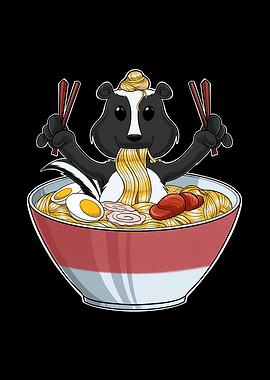 Kawaii Skunk Japan Ramen