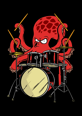 Drummer Octopus Drumset