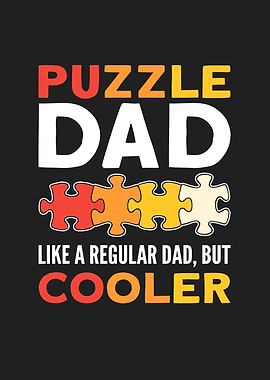 Puzzle Dad Like A Regular