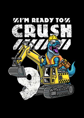 9th Birthday TRex Excavat