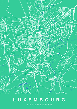 LUXEMBOURG Map