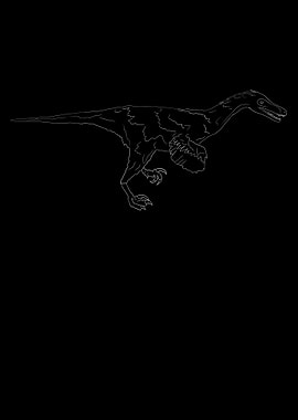 Dinosaurier Fossil Skelett