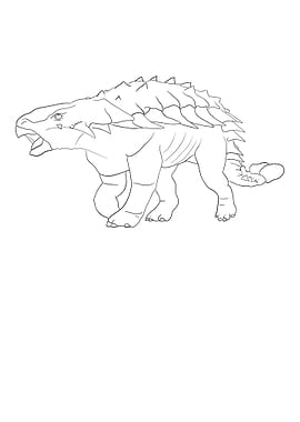 Dinosaurier Fossil Skelett