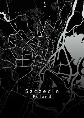 Szczecin City Map