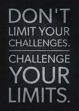 Challenge your LimitsY