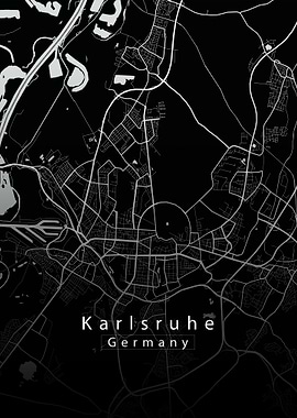 Karlsruhe City Map