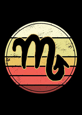 Scorpio Zodiac Sign Logo