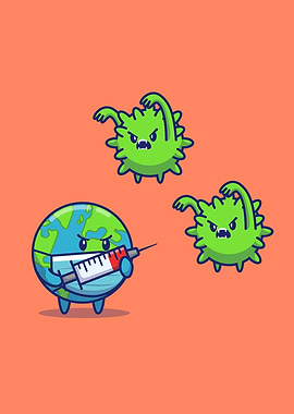 World Inject Corona Virus