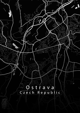Ostrava City Map