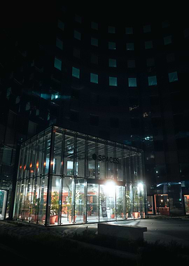 Showcase of building