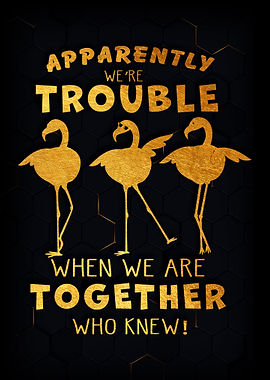 Apparently were trouble