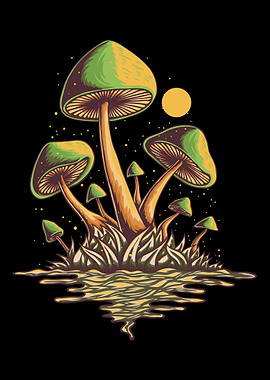Mushroom Graphic Mushroom