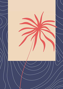 Botanical Tropical leaf