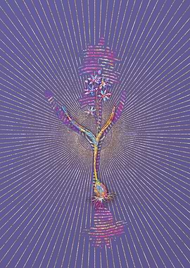 Alpine Squill Mosaic