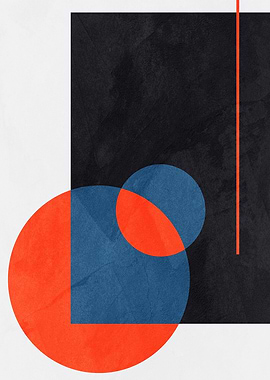 GEOMETRIC ABSTRACT 144B