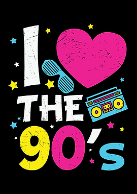 1990s 90s Heart
