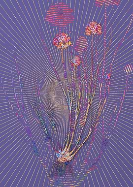 Allium Globosum Mosaic