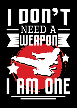 I Am A Martial Arts Weapon