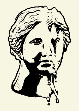 Line Art Aesthetic Greek