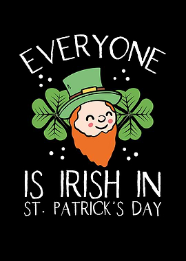 Everyone is irish today