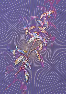 Birdbill Dayflower Mosaic