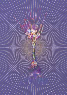 Crocus Sativus Mosaic