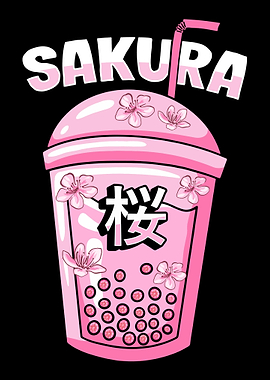 Sakura Bubble Tea