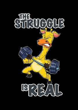 Giraffe Fitness Struggle