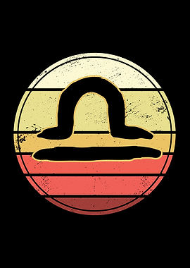 Libra Zodiac Sign Logo