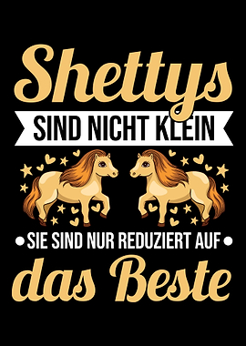 Shettys sind nicht klein