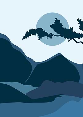 Beautiful japanese nature