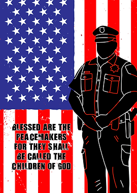 Police Wall Art Decor