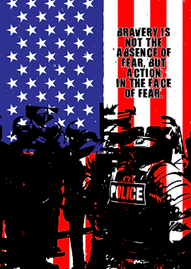 Police Wall Art Decor