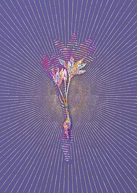 Autumn Crocus Mosaic 4