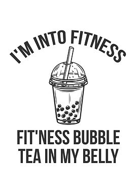 Funny Fitness Bubble Tea