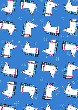Quirky Unicorn Pattern