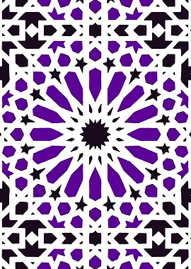 Geometric Moroccan Floral