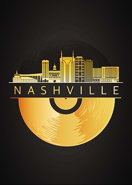 Nashville City Skyline