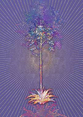 Giant Cabuya Mosaic Floral