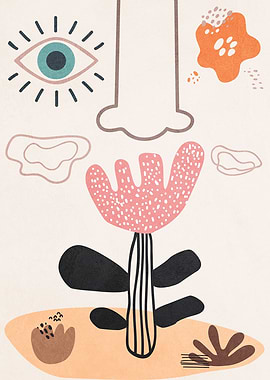 ORGANIC ABSTRACT 19A