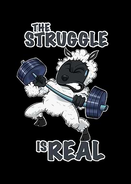 The Struggle Is Real Sheep