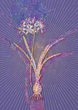 Guernsey Lily Mosaic