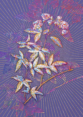 Lady Banks Rose Mosaic